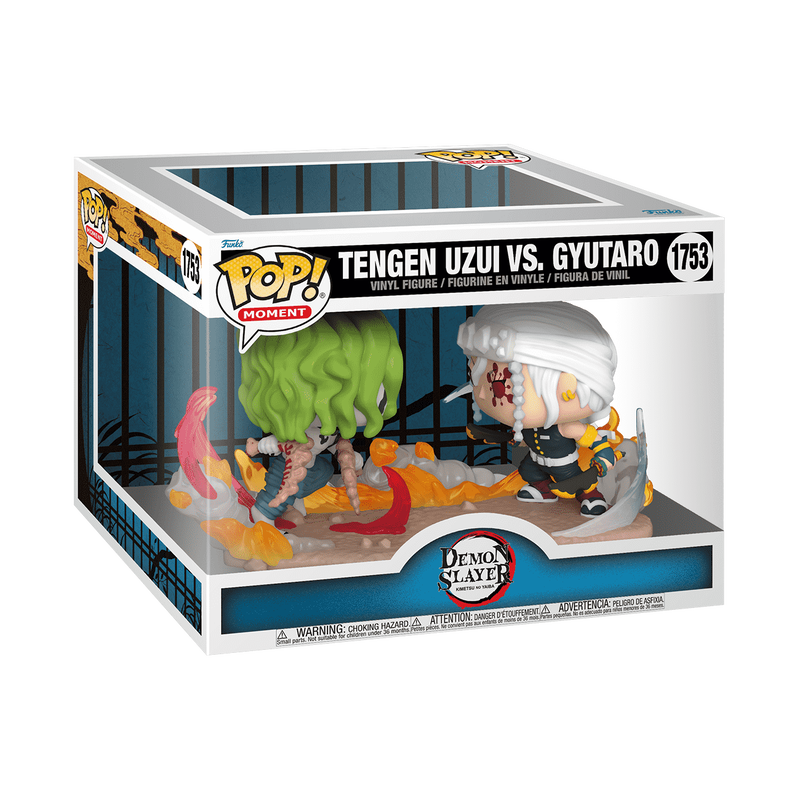 Demon Slayer Funko Pop Moment! Tengen Uzui vs. Gyutaro