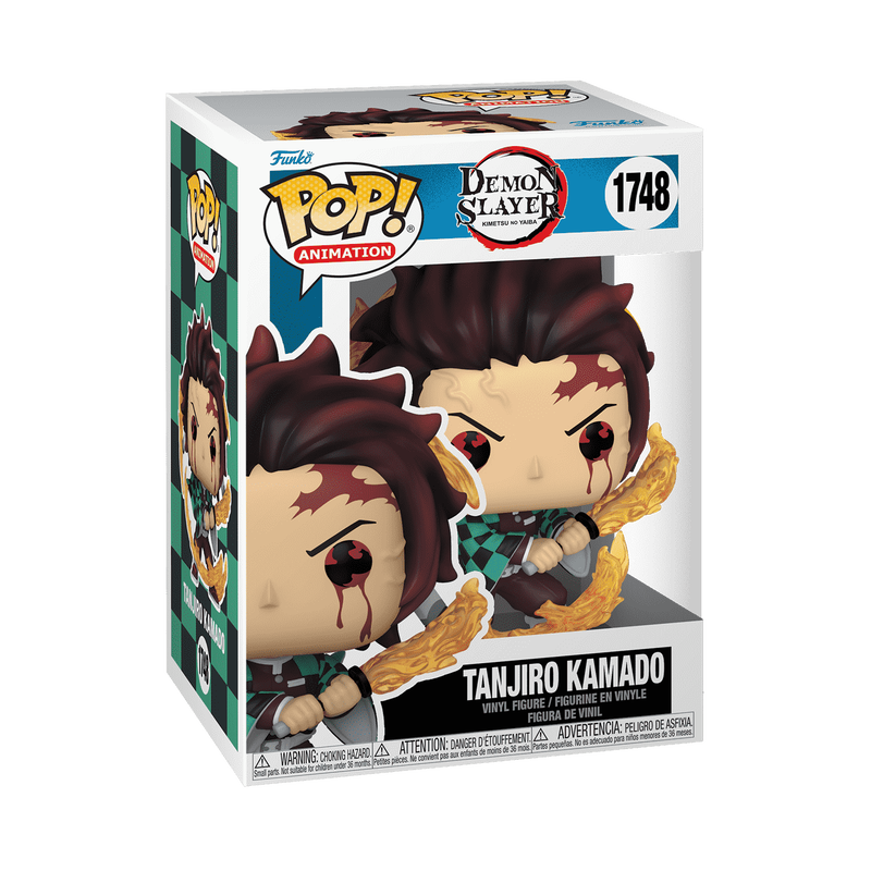 Demon Slayer Funko Pop! Tanjiro Kamado (Aliento del Sol)