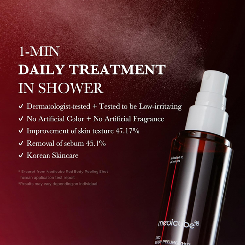 MEDICUBE Red Acne Body Peeling Shot 2.0 110g