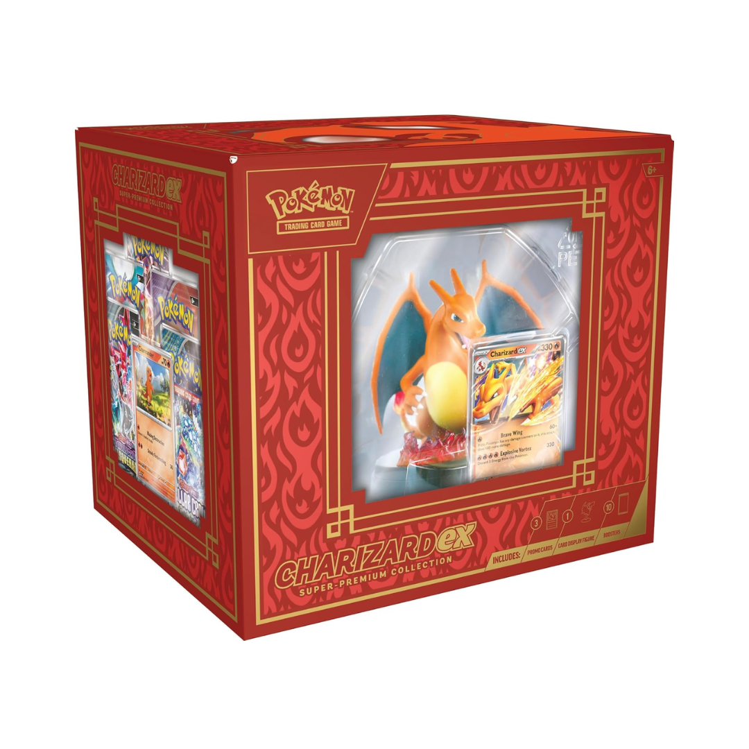 Colección Pokémon TCG Charizard EX Super Premium Collection