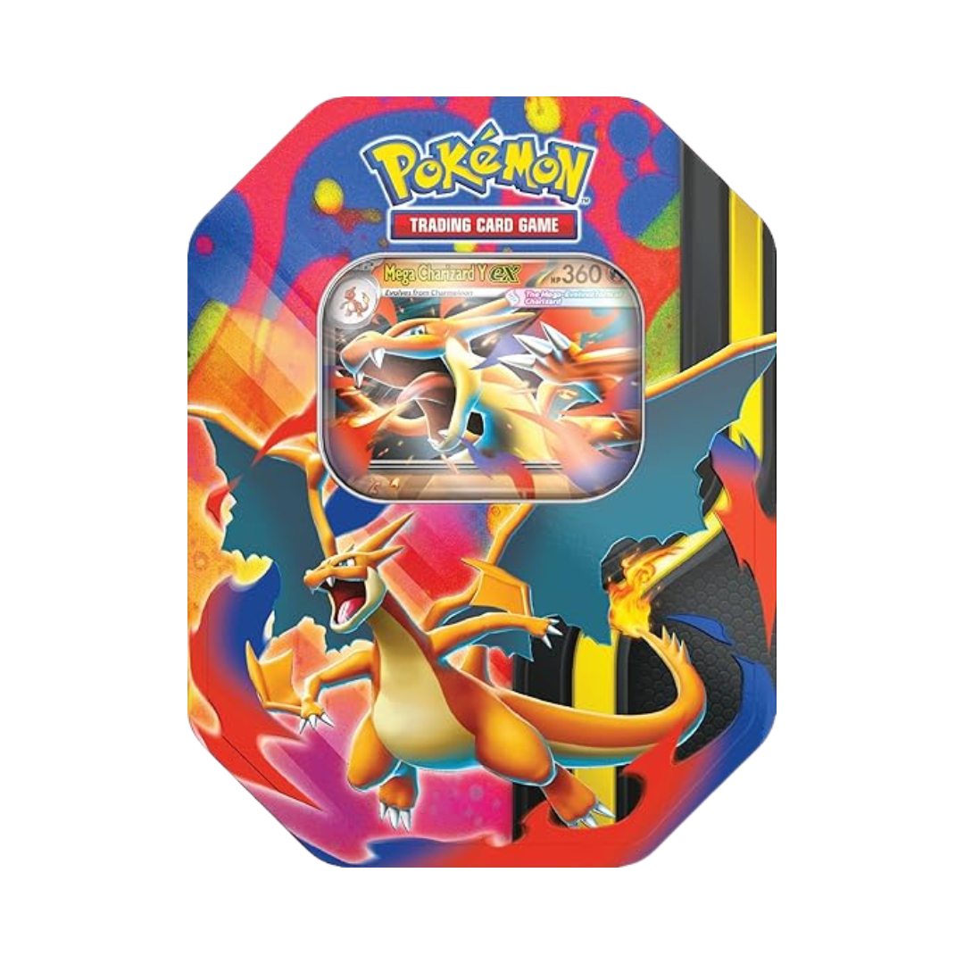 Pokémon TCG: Lata de Mega Charizard Y ESPANOL