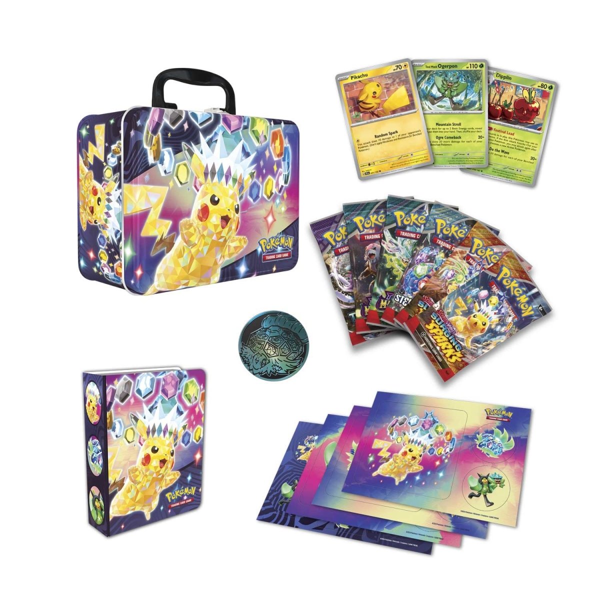 Pokemon TCG: Collector Chest Sparking Surge ESP