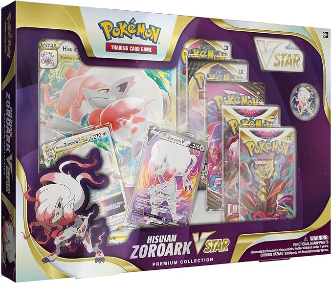 Pokemon Coleccion Premium Zoroark de Hisui V‑ASTRO ESP